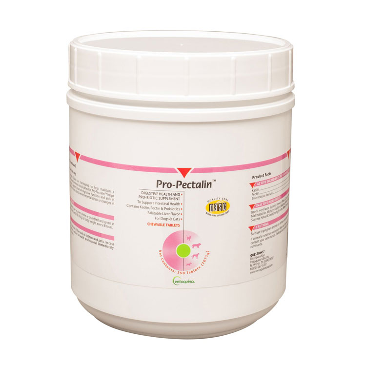 Vetoquinol Pro-Pectalin Pet Anti-Diarrheal Gel Container for Digestive Health in Pets