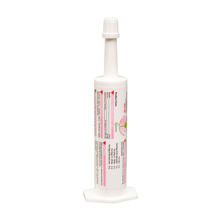 Vetoquinol pet anti-diarrheal gel in a white tube designed for pet digestive health