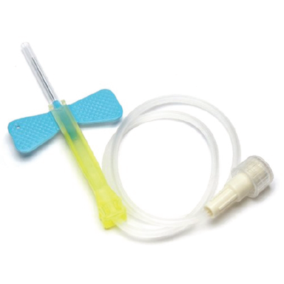 Generic Supplies butterfly needle for pets with clear tubing for easy fluid administration