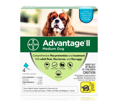 Advantage II Topical for DogsMonthly topical for