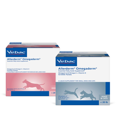 Allerderm Omegaderm Fatty Acids PacketsA nutritional supplement