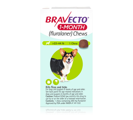 Bravecto 1-Month Chew for Dogs