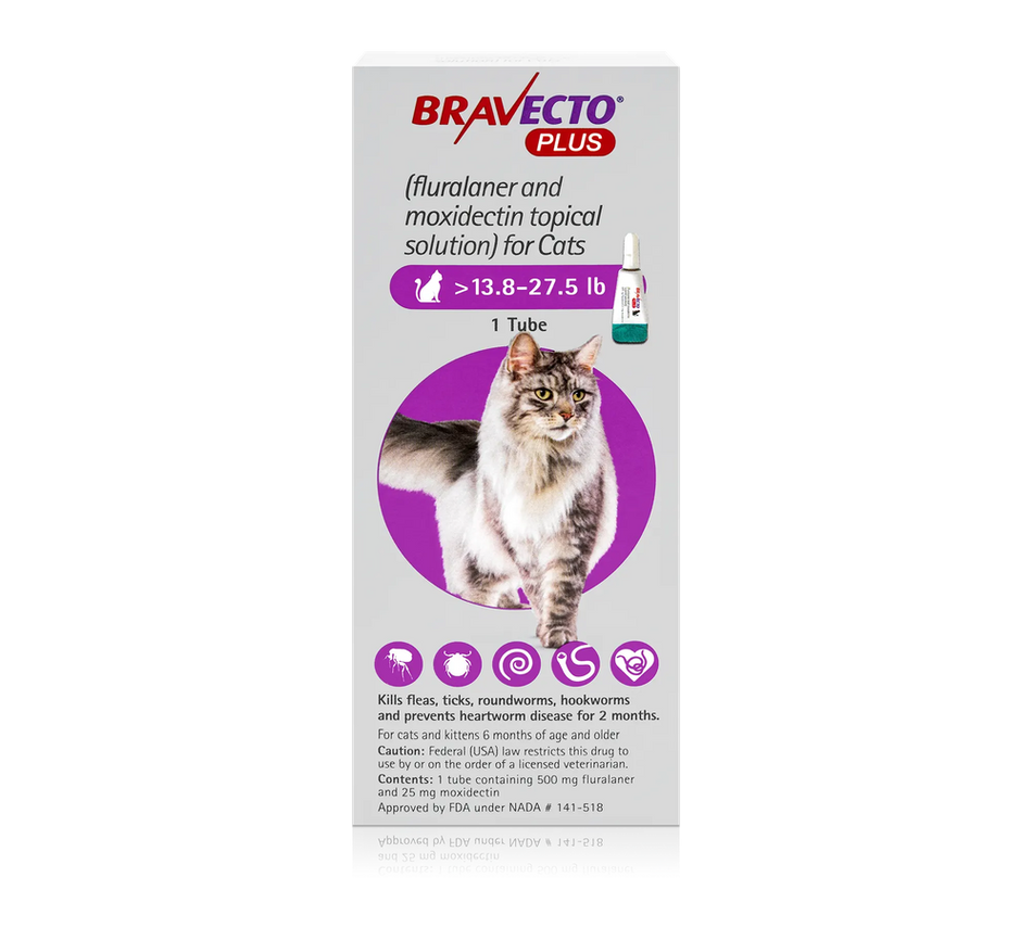 Bravecto Plus Topical for Cats
