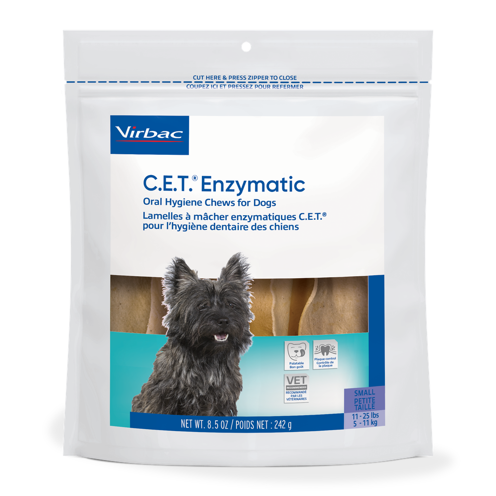C.E.T. Enzymatic Oral Hygiene Chew for Dogs