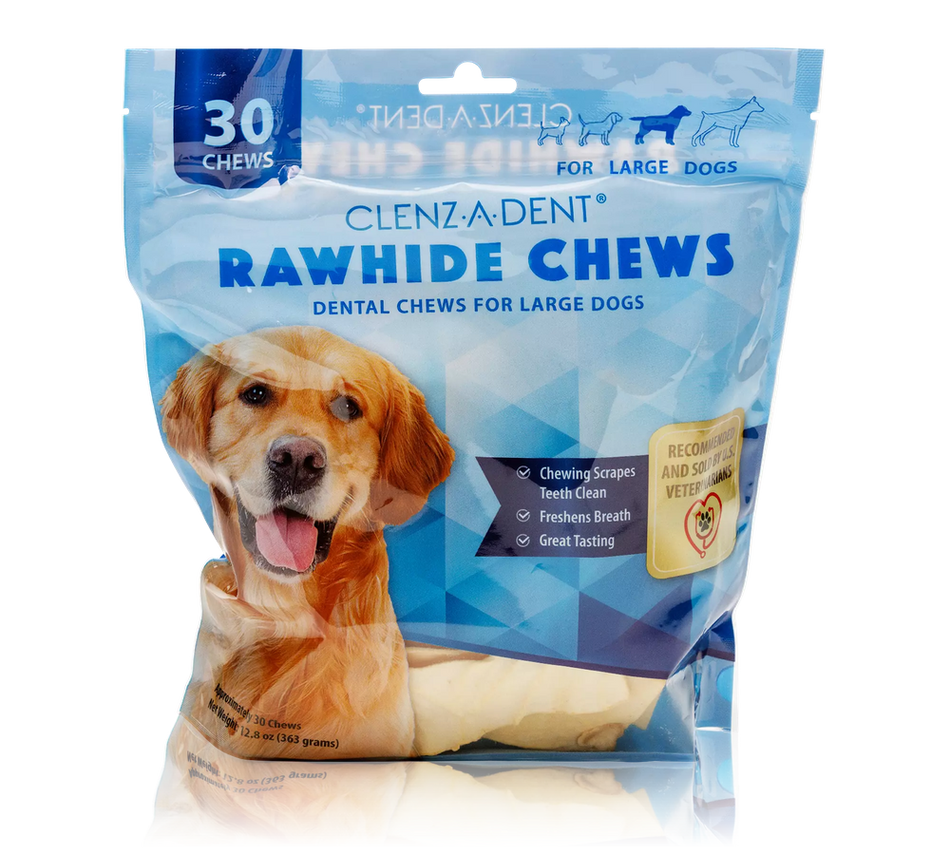Clenz-a-dent Rawhide Chews for Dogs