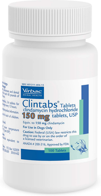 Clintabs (Clindamycin Hydrochloride) TabletConvenient tablet for dogs