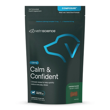 Calm & Confident Chews for Small Dogs (Previously composure Mini Bite-sized Chews)
