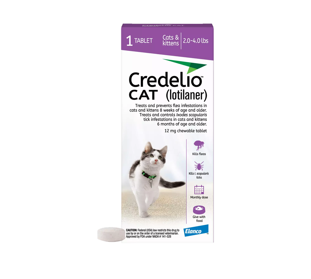 Credelio Chewable Tablets for Cats