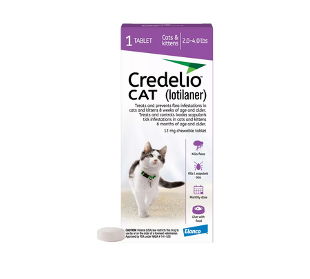 Credelio Chewable Tablets for Cats