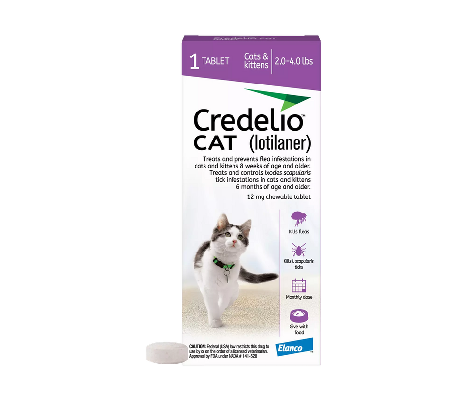 Credelio Chewable Tablets for Cats