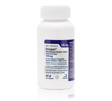 Enroquin (Enrofloxacin) Flavored Tablet
