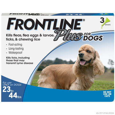 Frontline Plus DogFRONTLINE® Plus is a topical