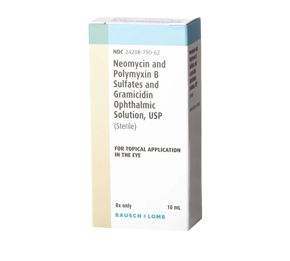 Neomycin Polymyxin Gramicidin Ophthalmic Solution