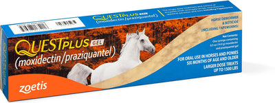 Quest Plus GelOne-dose fall dewormer for small