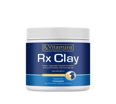 Rx Clay Powder for PetsHelps regulate bowel