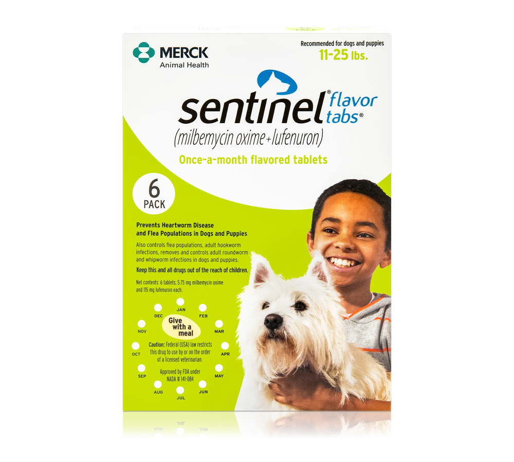 Sentinel Flavor Tabs for Dogs
