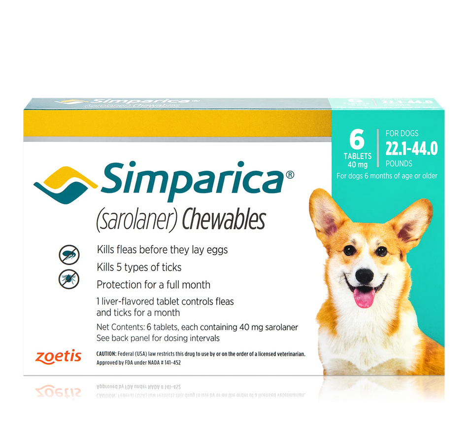 Simparica Chewable Tablet for Dogs