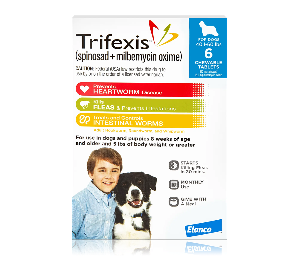 Trifexis Chewable Tablet for Dogs