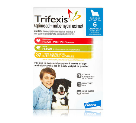Trifexis Chewable Tablet for Dogs