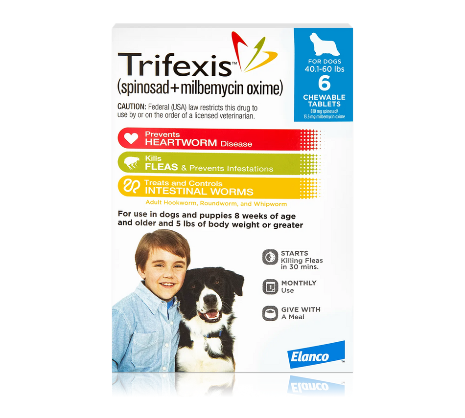 Trifexis Chewable Tablet for Dogs