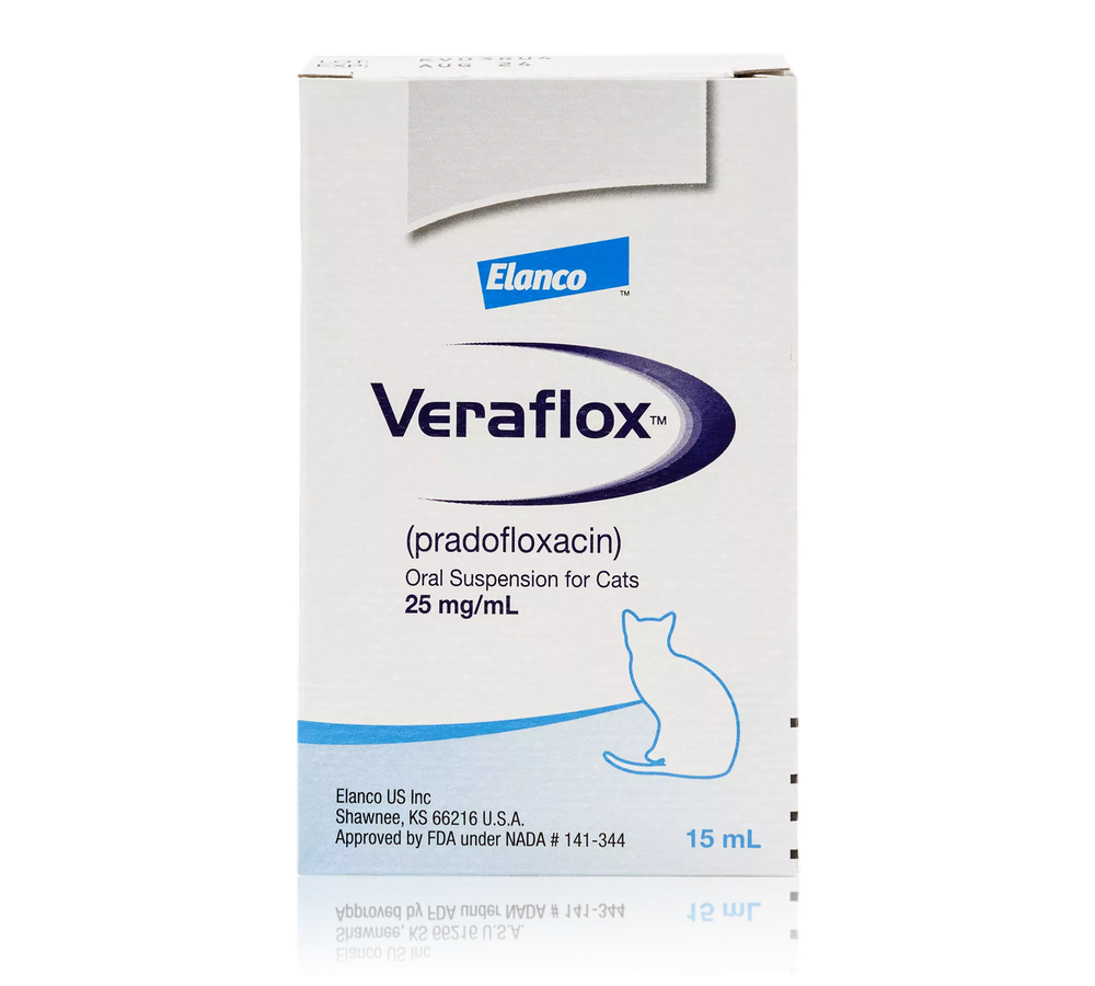 Veraflox (pradofloxacin) Oral Suspension for Cats