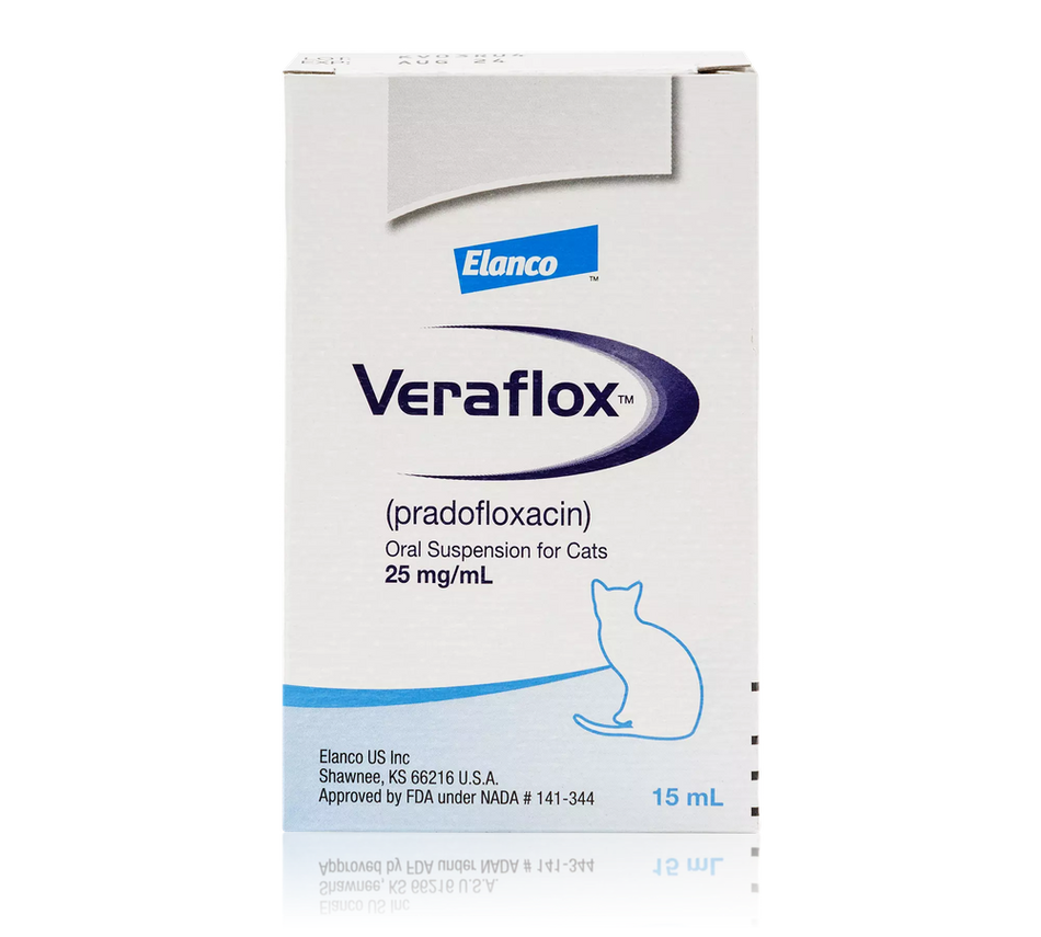 Veraflox (pradofloxacin) Oral Suspension for Cats