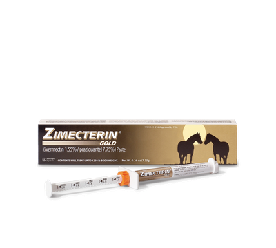 Zimecterin Gold Paste for HorsesAn oral antiparasitic