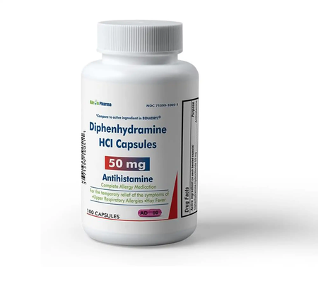 Diphenhydramine HCl Capsule