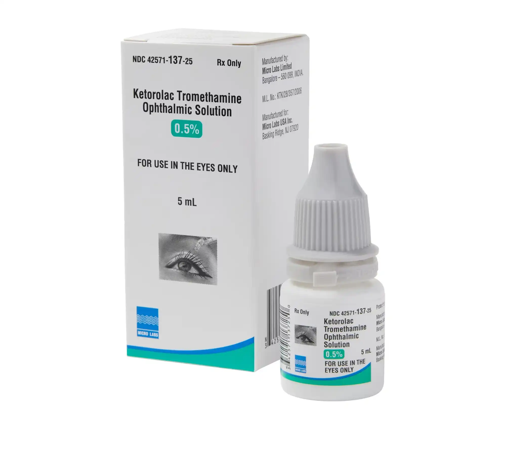 Ketorolac Tromethamine (Generic) Ophthalmic Solution