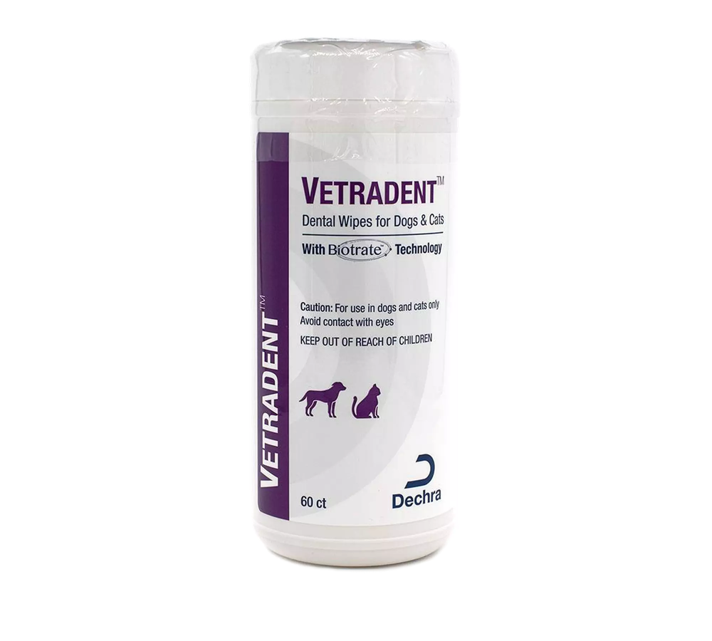 Vetradent Dental Wipes for Cats & Dogs