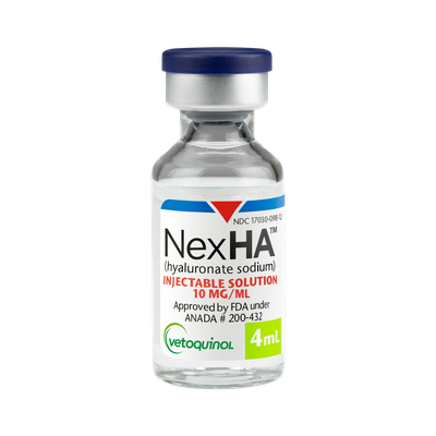 NexHA Injectable Solution for Horses (Hyaluronate Sodium)Nex