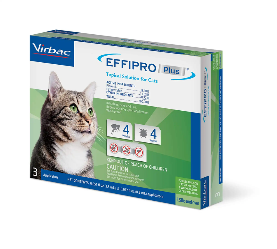 Effipro Plus Topical Solution for Cats