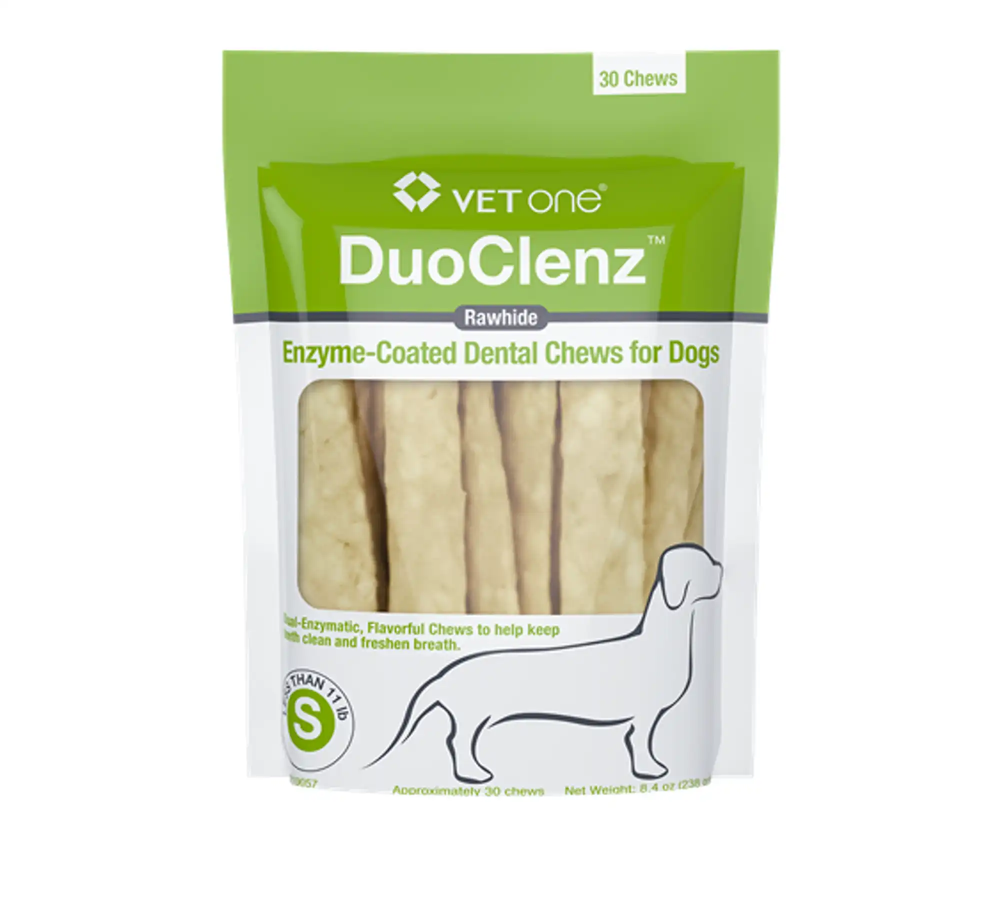 DuoClenz Rawhide Chews for Small Dogs