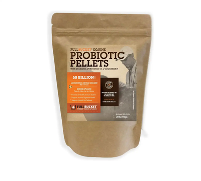 Full Bucket Equine Probiotic Pellets