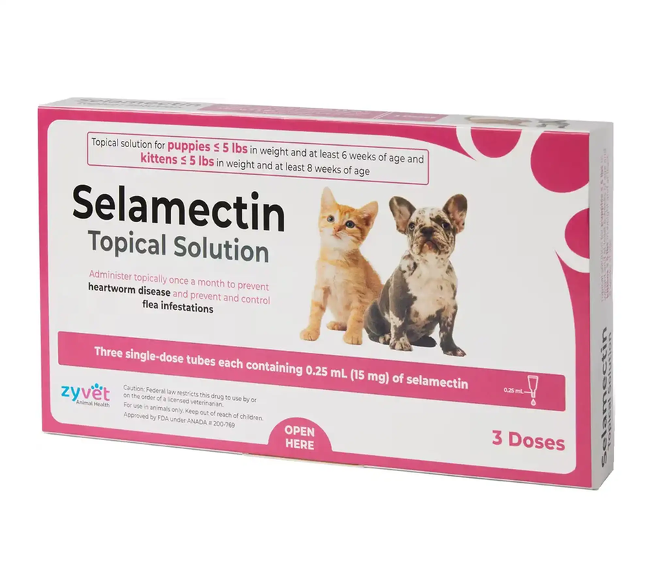 Zyvet Selamectin Topical Solution