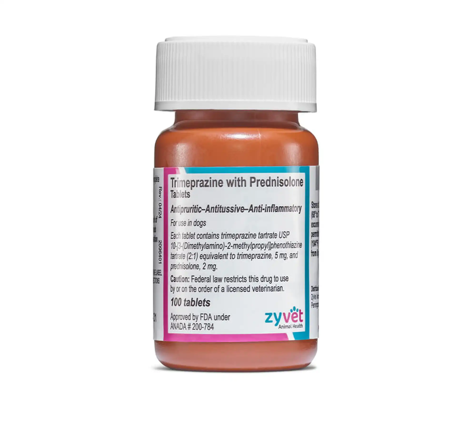 Zyvet Trimeprazine/Prednisolone Tablets