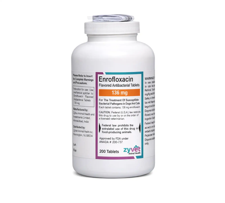 Zyvet Enrofloxacin Taste Tablets