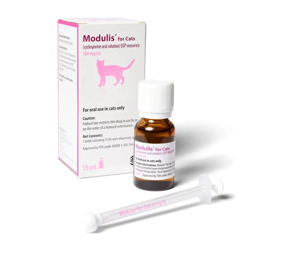 Modulis® for Cats (cyclosporine oral solution)