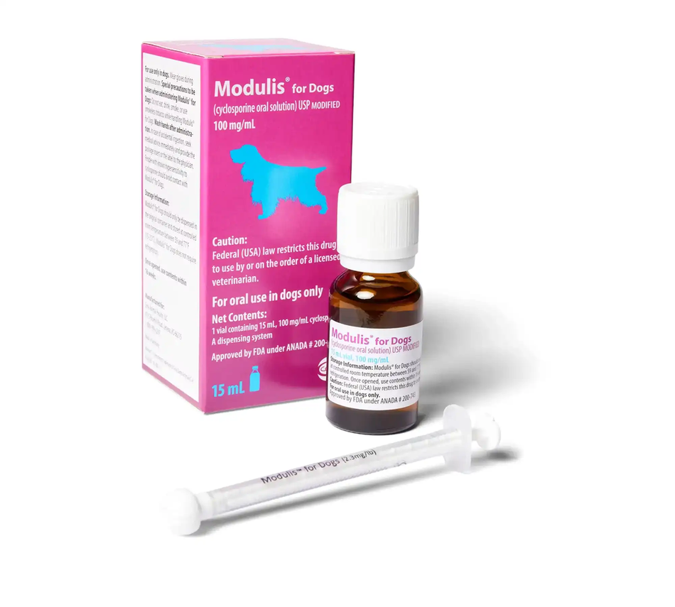 Modulis® for Dogs (cyclosporine oral solution)