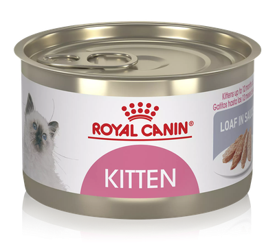 Royal Canin Kitten Loaf In Sauce Canned