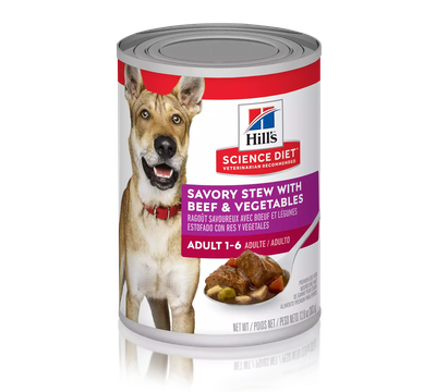 Hill's Science Diet Adult Canned Dog Food,