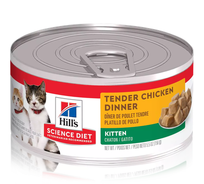 Hill's Science Diet Kitten Canned Cat Food,