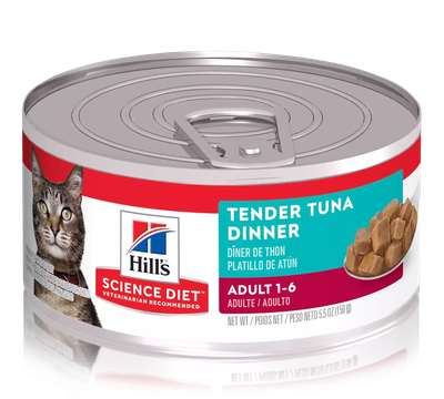 Hill's Science Diet Adult Canned Cat Food,