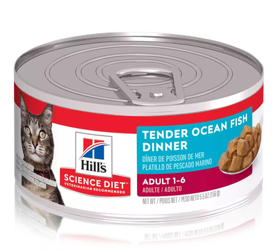 Hill's Science Diet Adult Canned Cat Food,