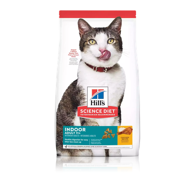 Hill's Science Diet Senior 11+ Indoor Chicken