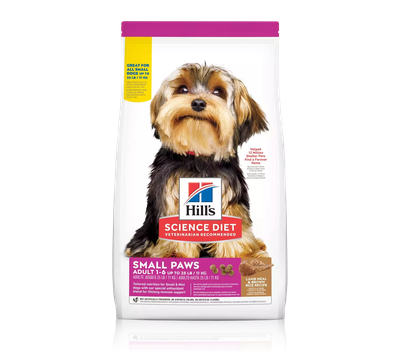 Hill's Science Diet Adult Small Paws Lamb
