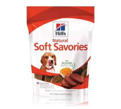 Hill's Natural Soft Savory Dog Treats with