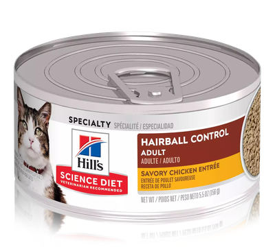Hill's Science Diet Adult Hairball Control Canned