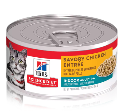 Hill's Science Diet Adult Indoor Canned Cat