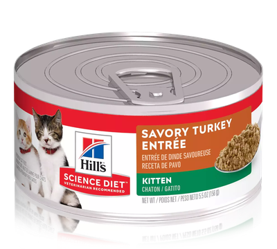Hill's Science Diet Kitten Canned Cat Food,